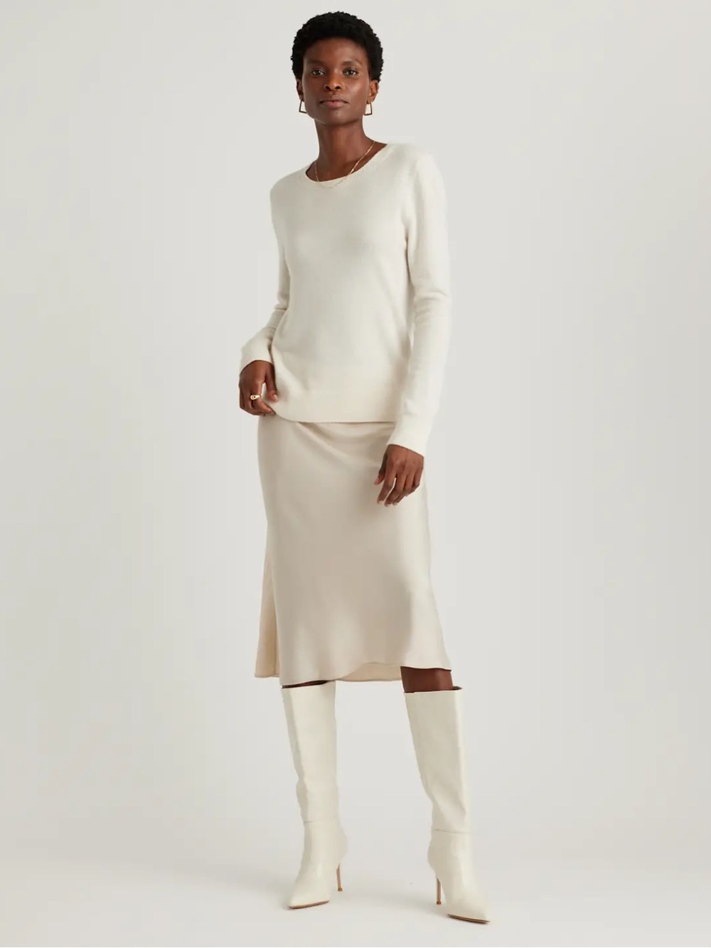 Quince 100% Washable Silk Skirt